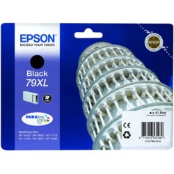Epson Tower of Pisa 79XL DURABrite Ultra Ink, High Yield Ink Cartridge, Black Single Pack, C13T79014010